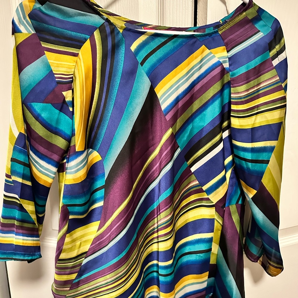 Sunny Leigh Multicolor Striped Blouse
